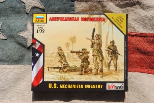 Zvezda 7407 U.S.Mechanized Infantry